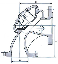 100A角型定水位閥結(jié)構(gòu)示意圖 100A角型定水位閥結(jié)構(gòu)示意圖