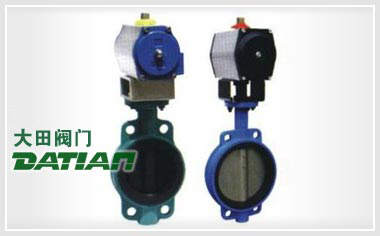 D371X(半襯)、D671J、D371J/Fs(全襯)氣動對夾襯膠蝶閥